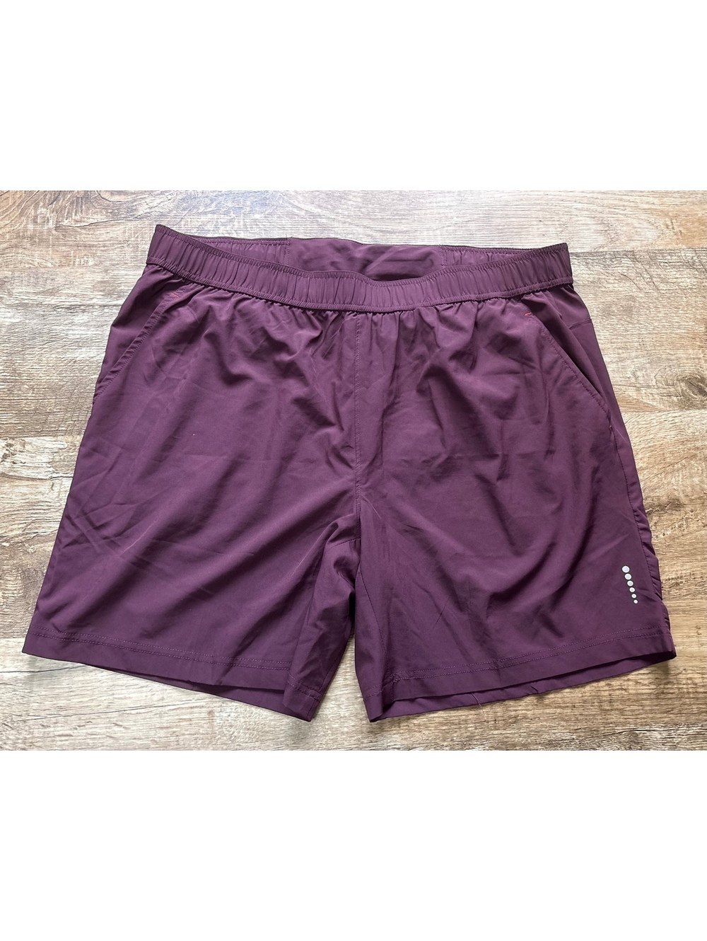 Balance Collection Men's XL Burgundy Athletic Shorts with Drawstring